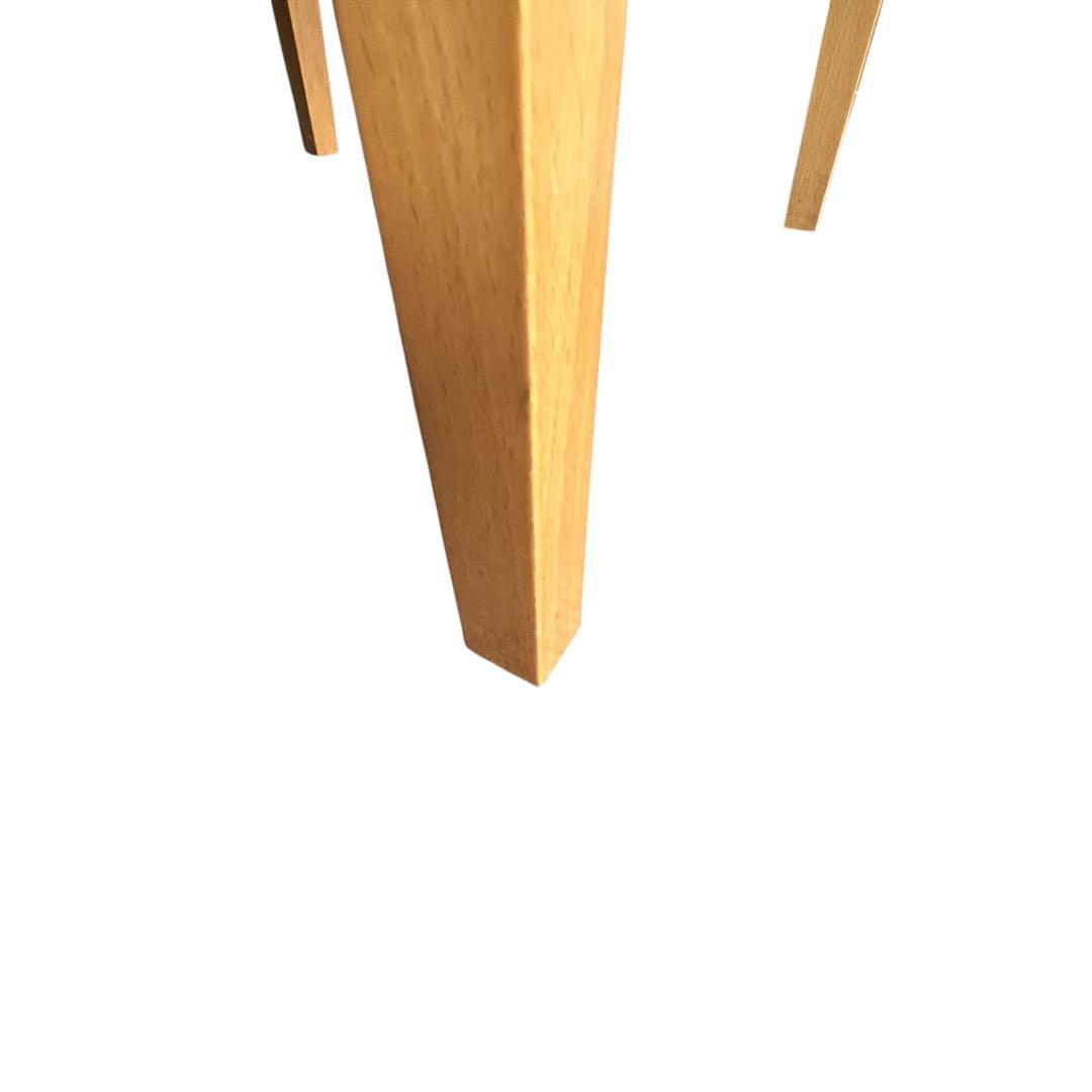 NCalligarisカリガリスダイニングチェア1脚 暖かい木目本革タン