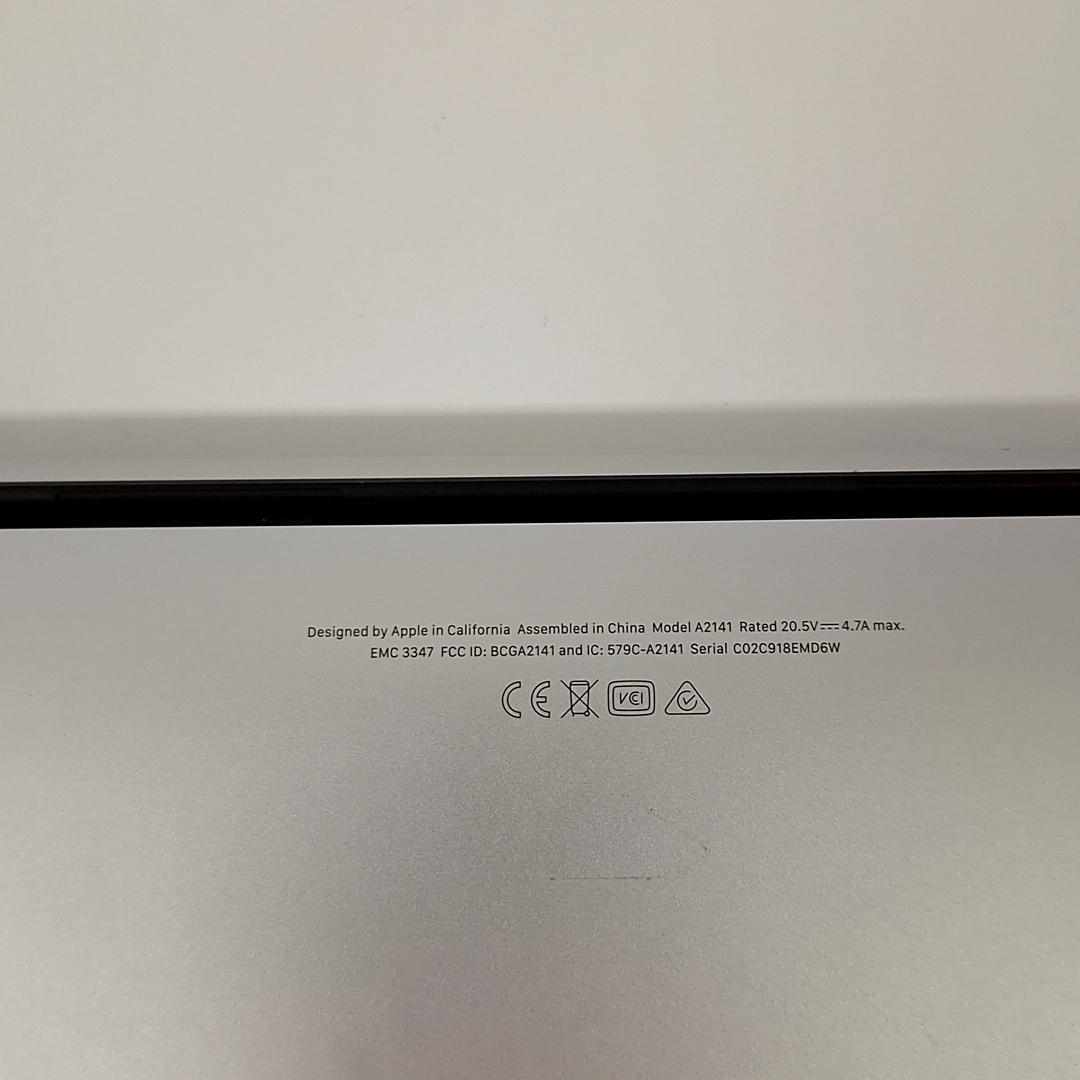 Apple MacBook Pro A2141【i9・・64GB・SSD1TB】