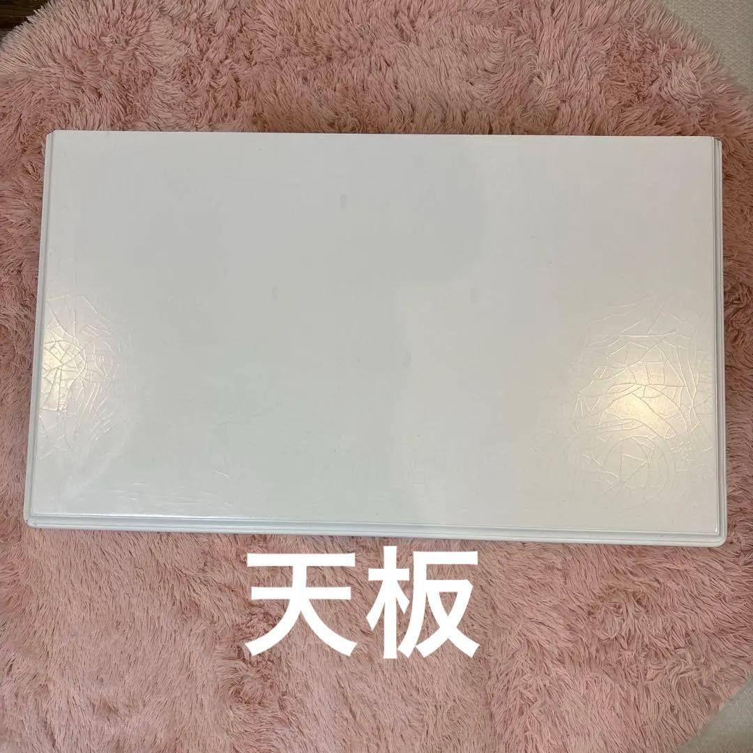 ロココ調　猫脚テレビ台　ホワイト　コンパクトサイズ