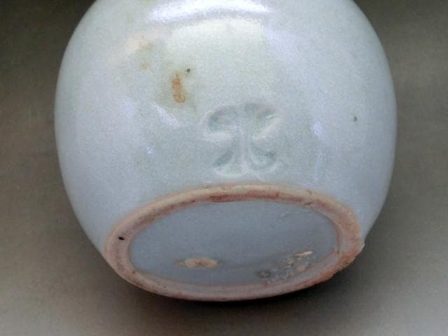 花瓶■李朝 白磁 花器 丸壺 古玩 唐物 中国 古美術 時代物 骨董品■