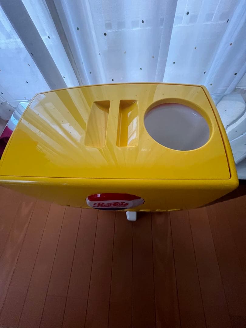 PEPSI ボトルディスペンサー イエロー