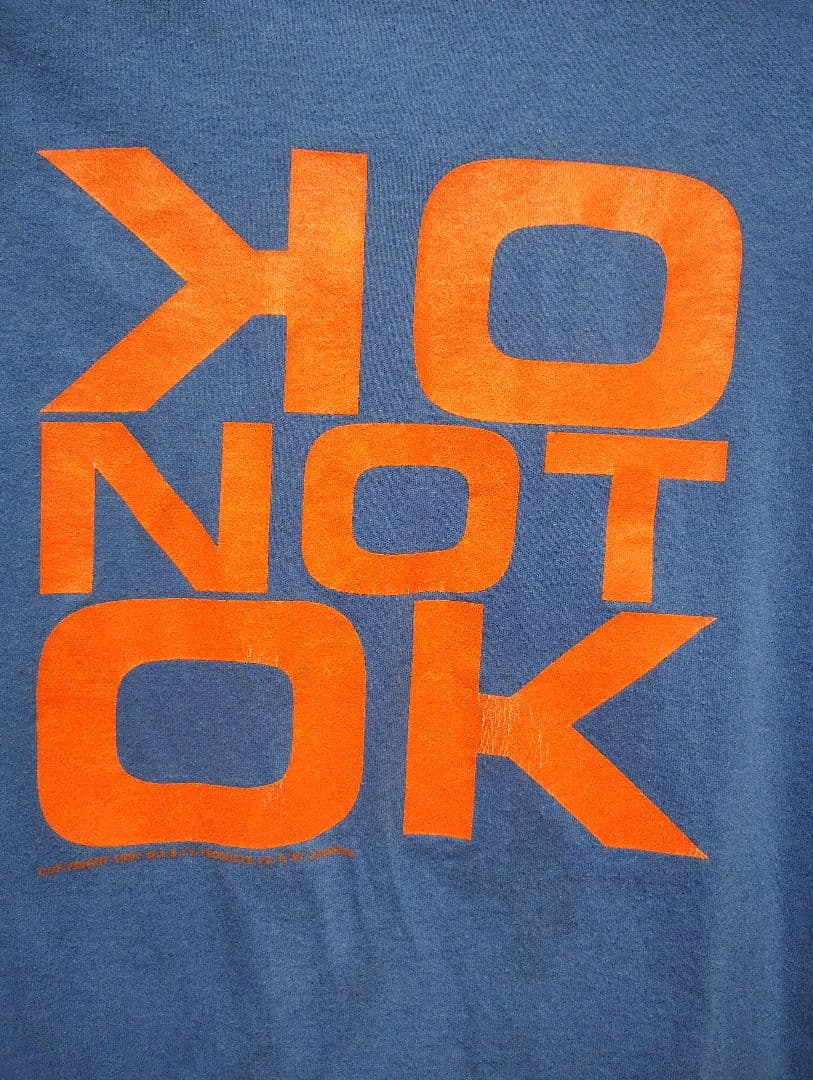 90’s Radiohead TシャツサイズＬアイルランド製　ビンテージUSED