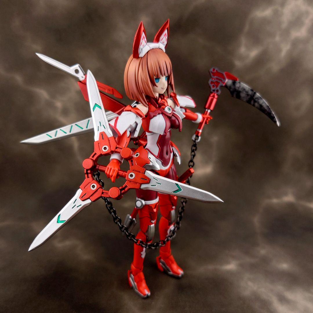 30MS ミコルル　真紅の狐影　塗装完成品