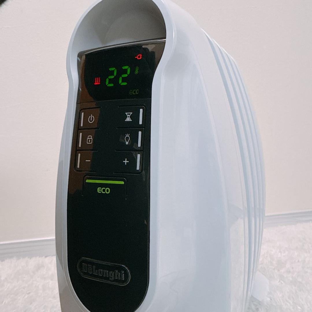 【美品】DeLonghi デロンギ　オイルヒーター ホワイトNJ0505E
