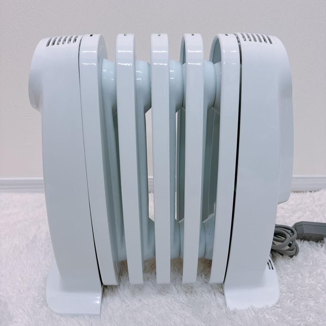 【美品】DeLonghi デロンギ　オイルヒーター ホワイトNJ0505E