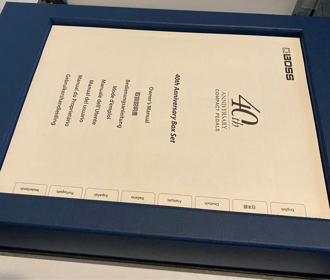 BOSS 40th Anniversary Box Set ギターエフェクター