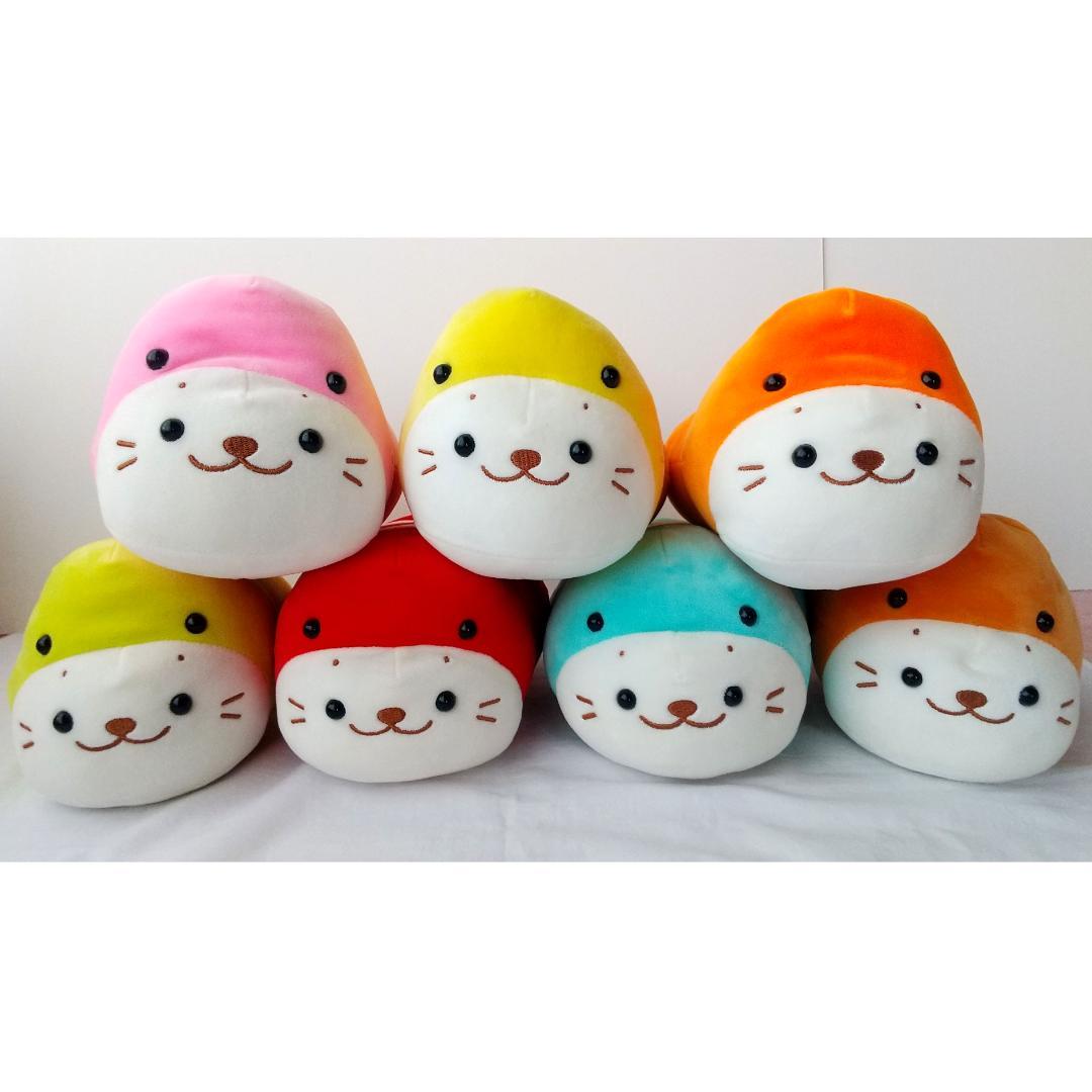 しろたん つちのこたん　つちのこしろたん　ぬいぐるみ　セット　赤　ブルー　黄色