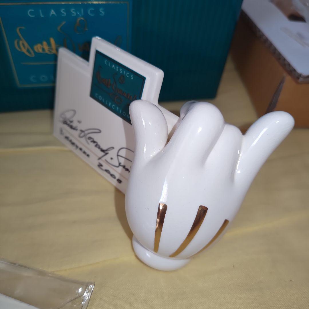 【激レア・珍品】WDCC テーブルプレート　ディズニー・アーティスト・サイン入り