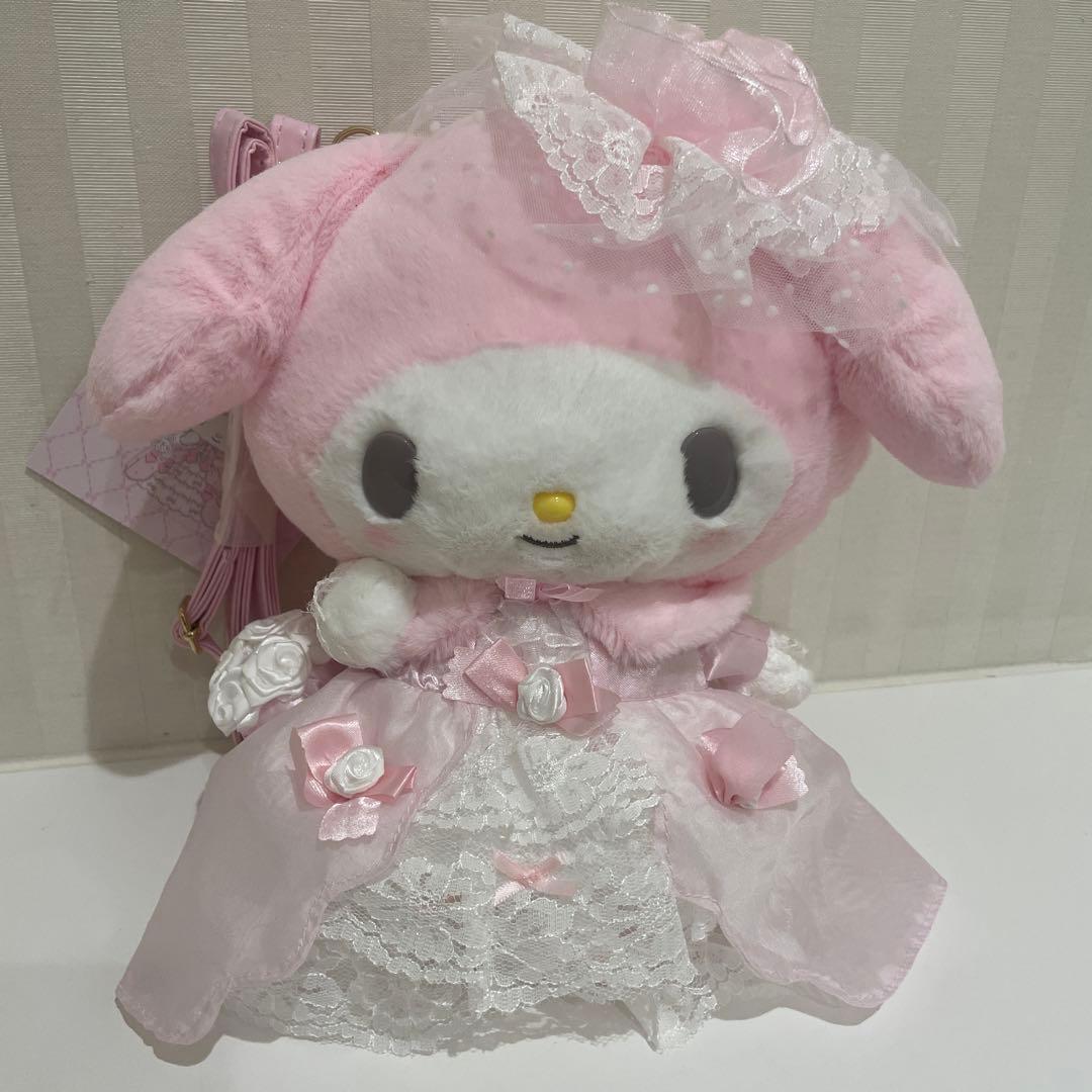 サンリオ　マイメロディ ぬいぐるみ風ショルダーバッグ（レディマイメロディ）