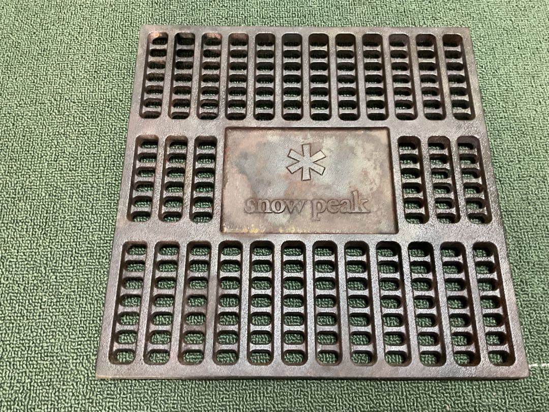 いい味出てます。焚火台 Ｌ ６点セット スノーピーク  peak