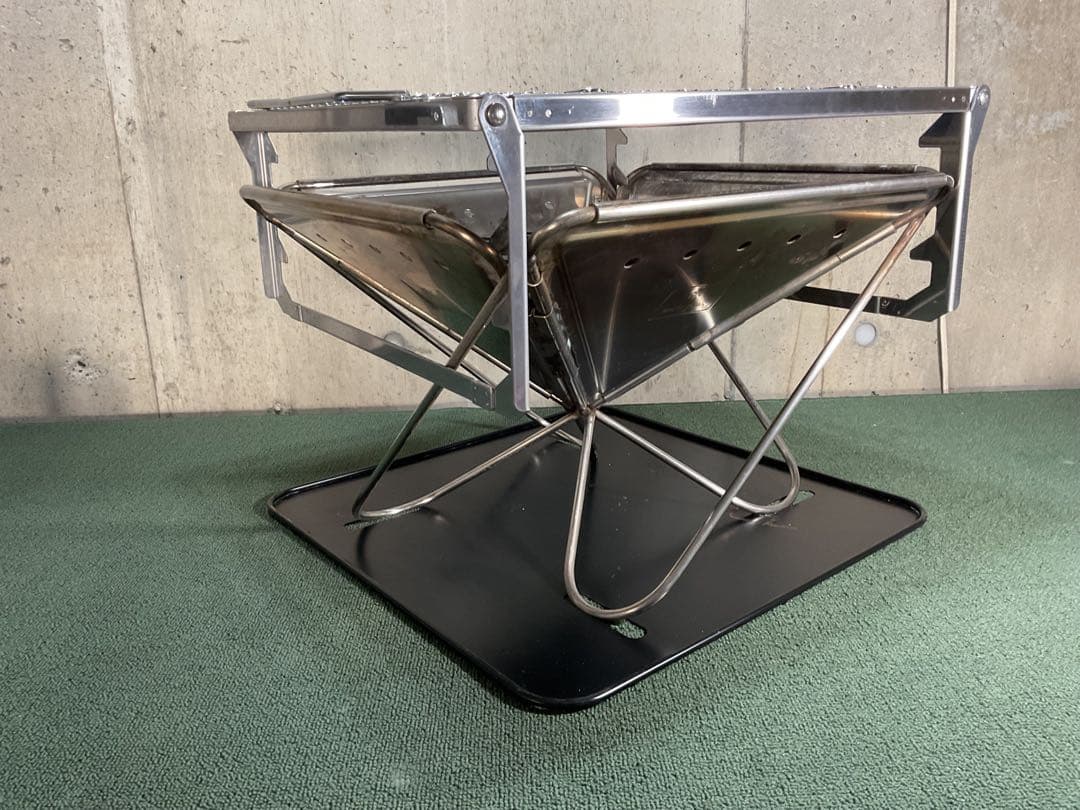 いい味出てます。焚火台 Ｌ ６点セット スノーピーク  peak