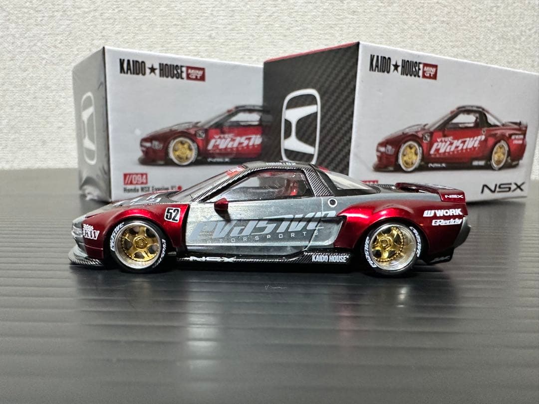 MINI GT 街道ハウス NSX V1 チェイス 未開封 2台セット