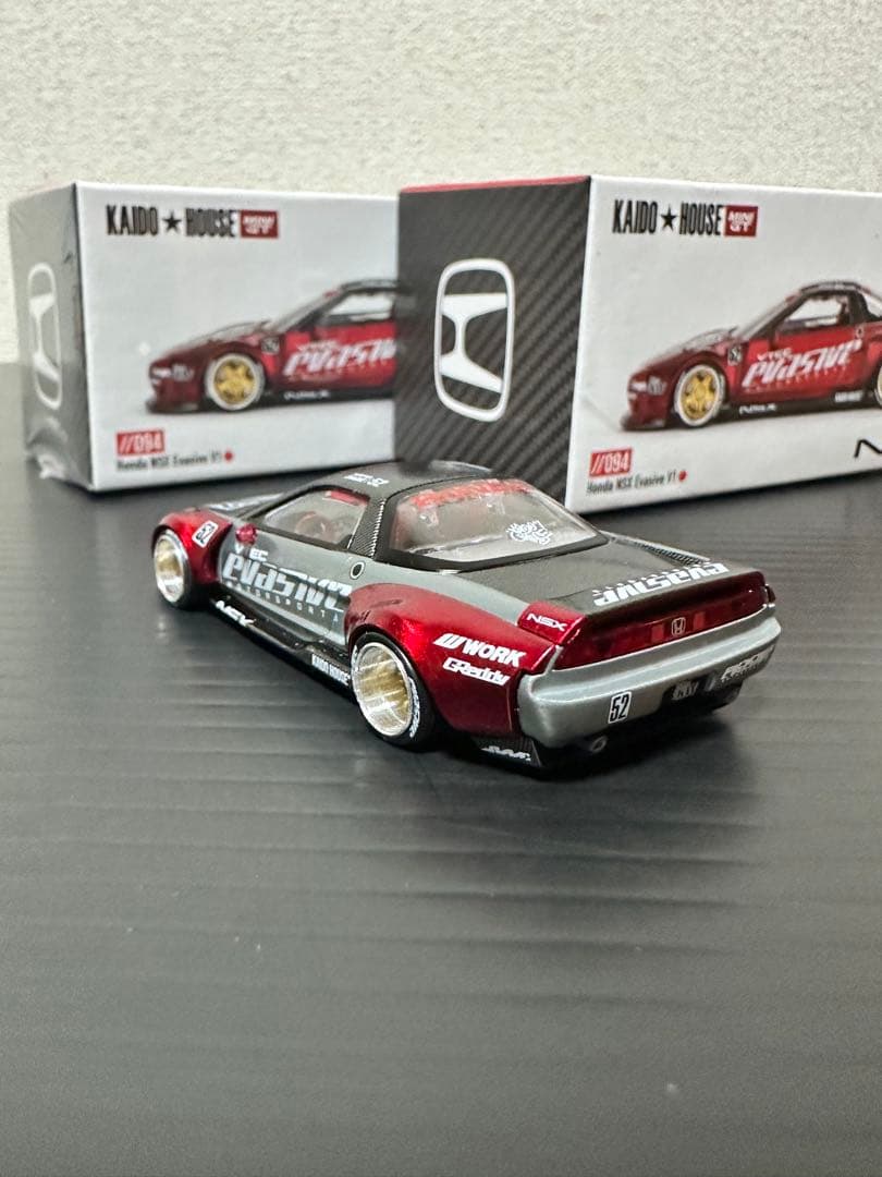 MINI GT 街道ハウス NSX V1 チェイス 未開封 2台セット
