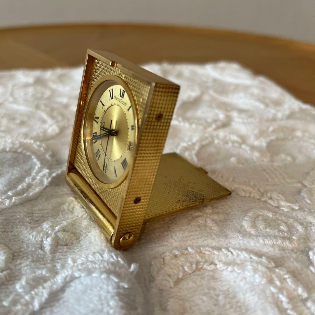 ジャガールクルト トラベルウォッチ　置き時計