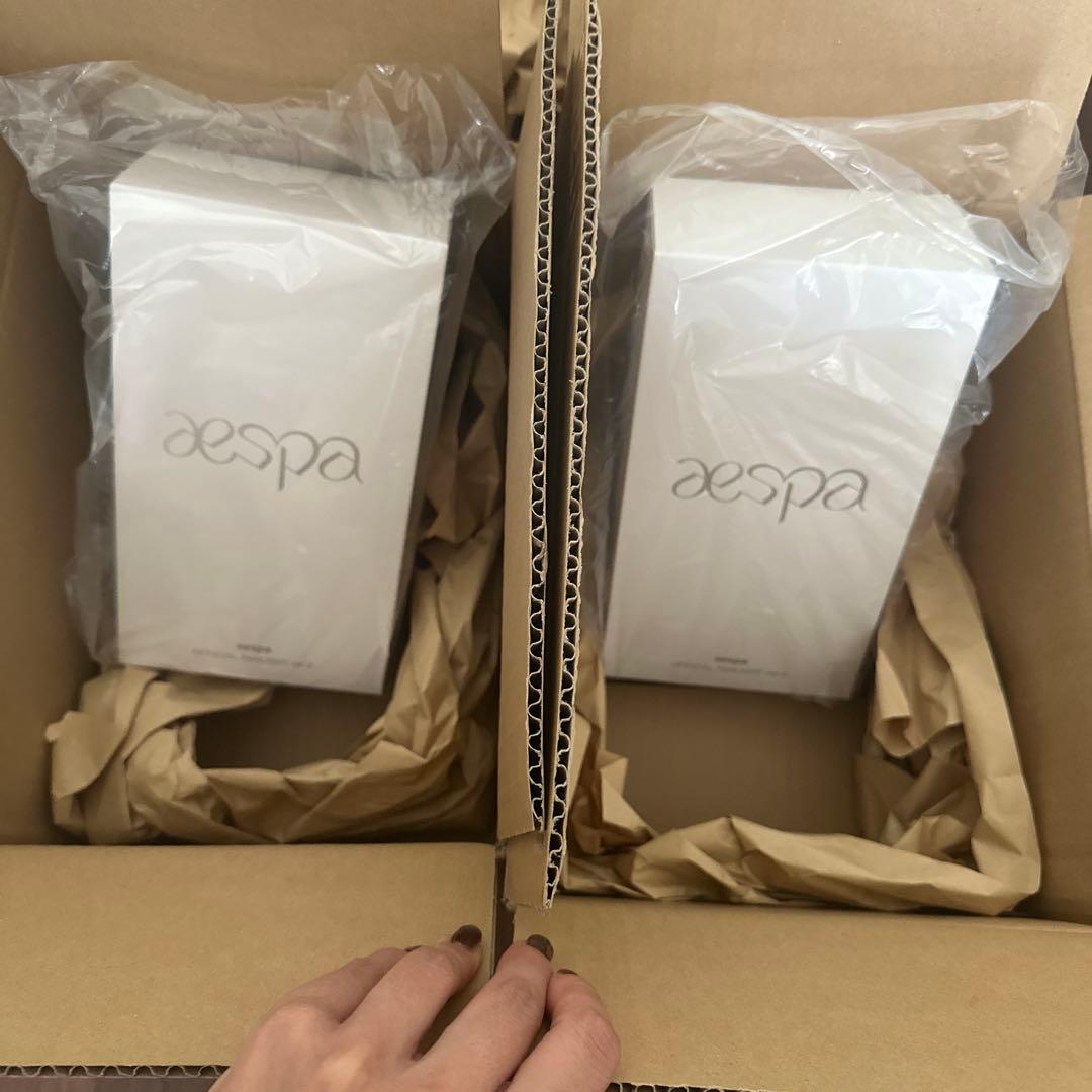 【即日発送・未開封新品】aespa ペンライト ver.2 公式　2本セット