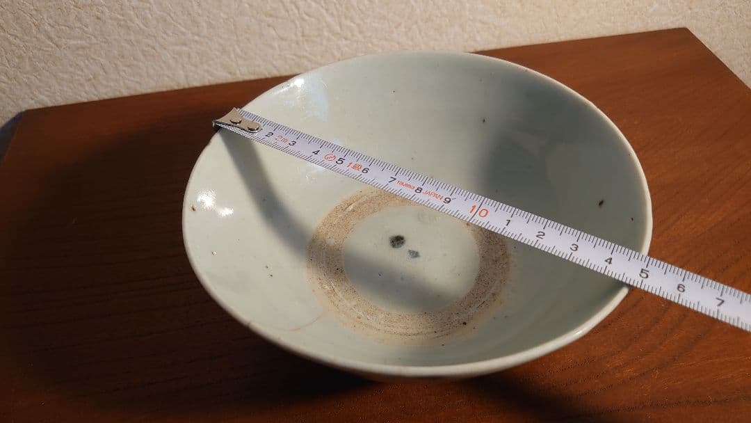 白磁　染付　李朝　朝鮮陶器　古伊万里　染付鉢　アンティーク白磁　古玩　１客