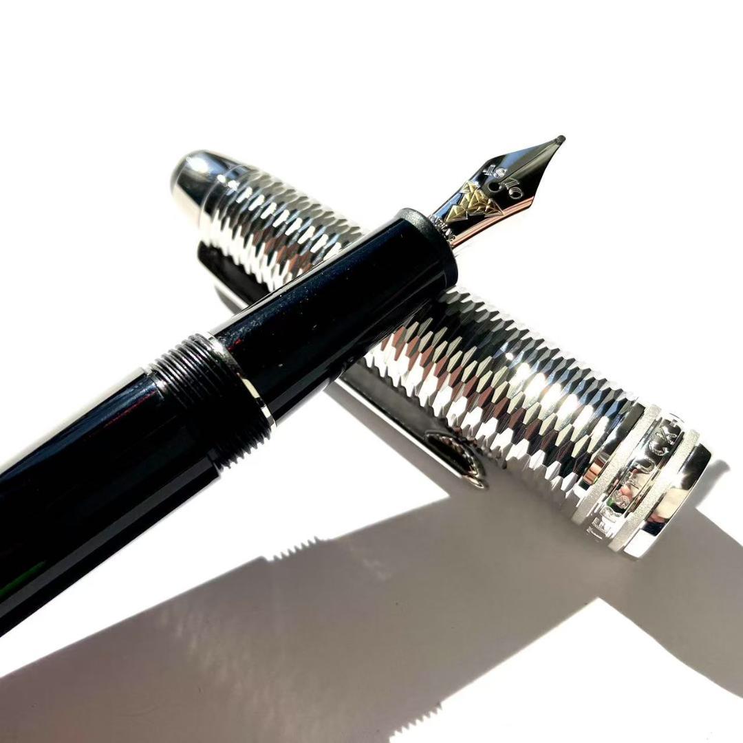 ラン マイスターシュテュック ドゥエ ジオメトリー クラシック 万年筆