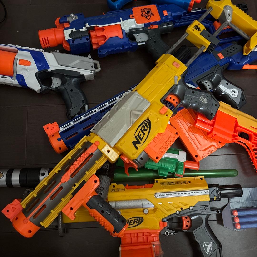 NERF ナーフ　セット　8丁+おまけ1丁　弾付き