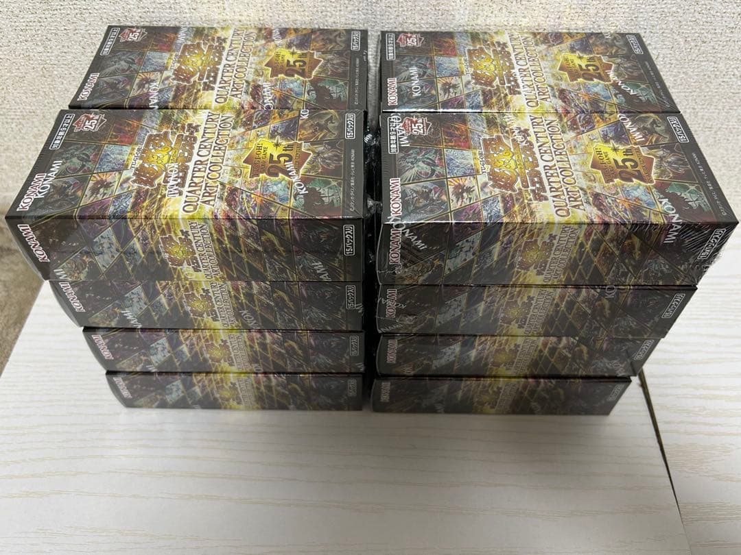 遊戯王 QUARTER CENTURY ART COLLECTION 16box