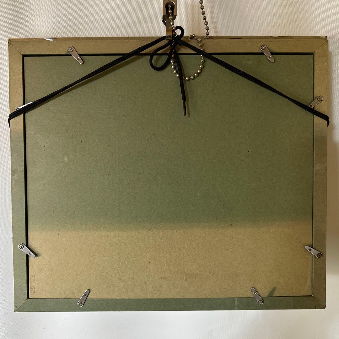 肉筆　油彩　絵画　真作　花瓶の花 美術品　静物画　インテリア　薔薇の作家作品