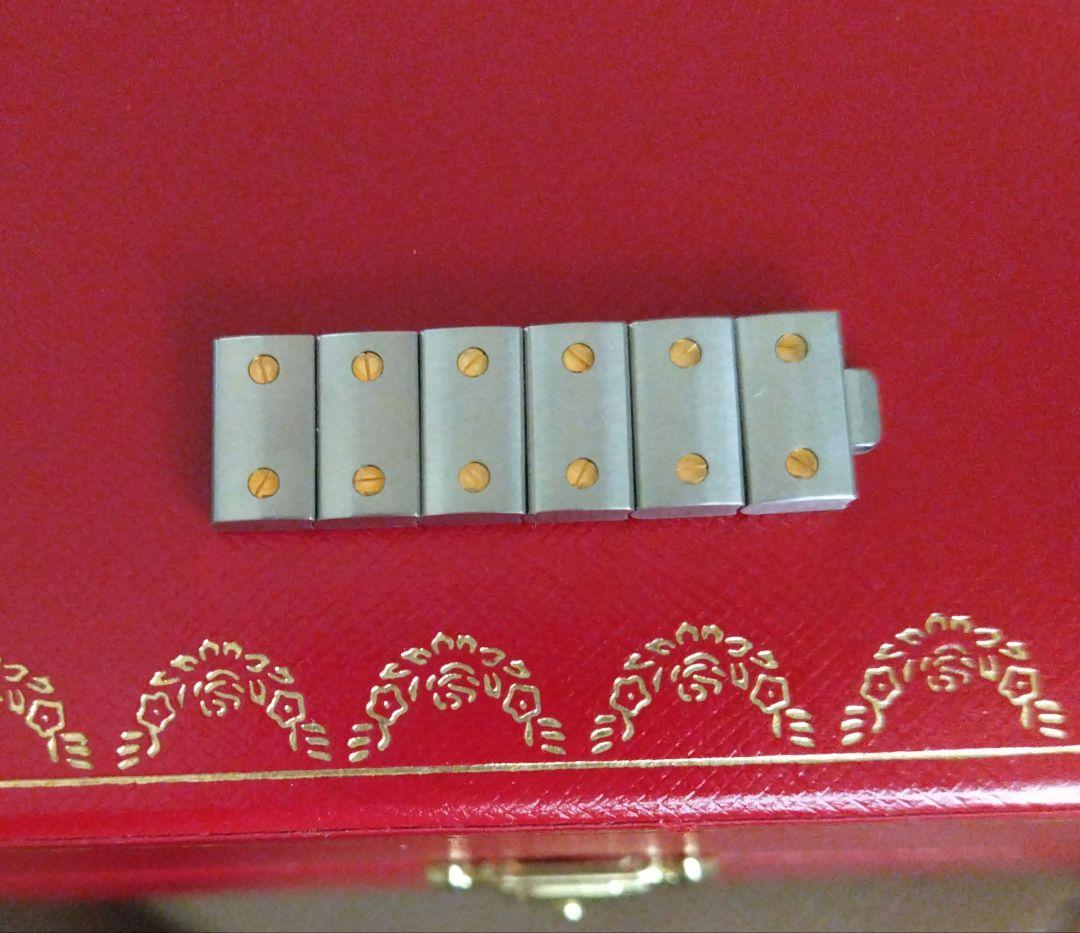 カルティエ　サントス ガルベ 純正コマ　 レディース ＹＧ 6コマ