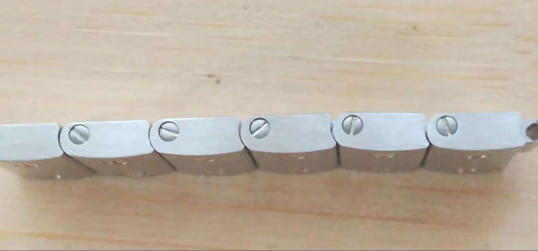 カルティエ　サントス ガルベ 純正コマ　 レディース ＹＧ 6コマ