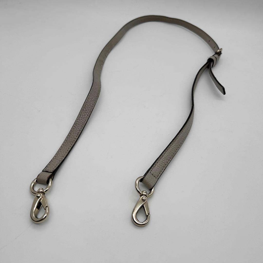 美品　トフアンドロードストーン　ビジネスバッグ　2way　グレー　レザー　A4◎