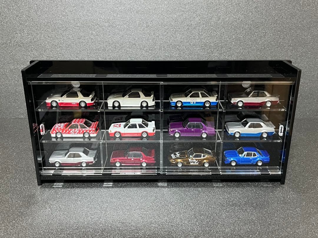ミニカーケース　コレクション　1/64 アクリル　トミカ　カスタム　街道ハウス