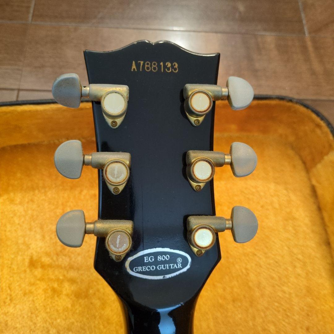 GRECO 　EG800 グレコ　レスポール　エレキギター　ブラック　ジャンク