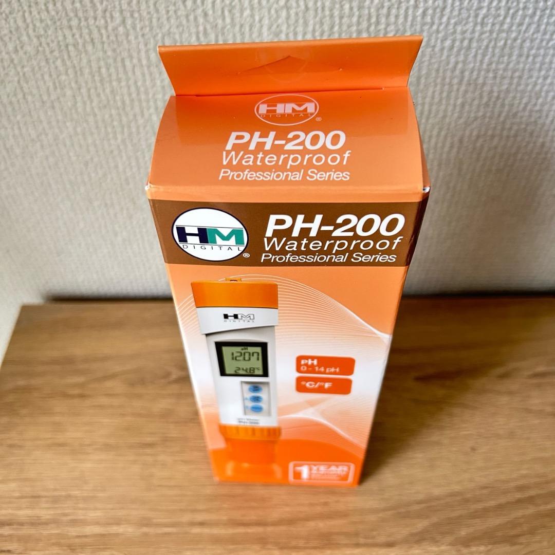 HM DIGITAL PH-200 pH測定器 防水仕様