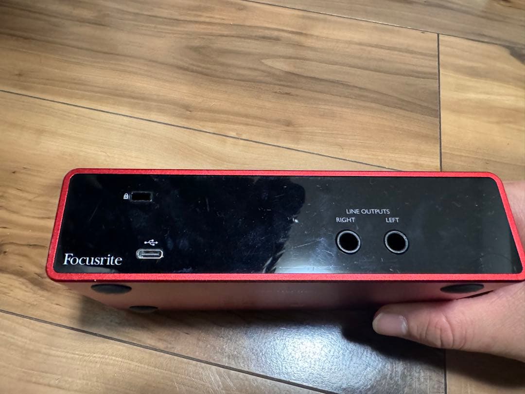 Focusrite オーディオインターフェイス レッド