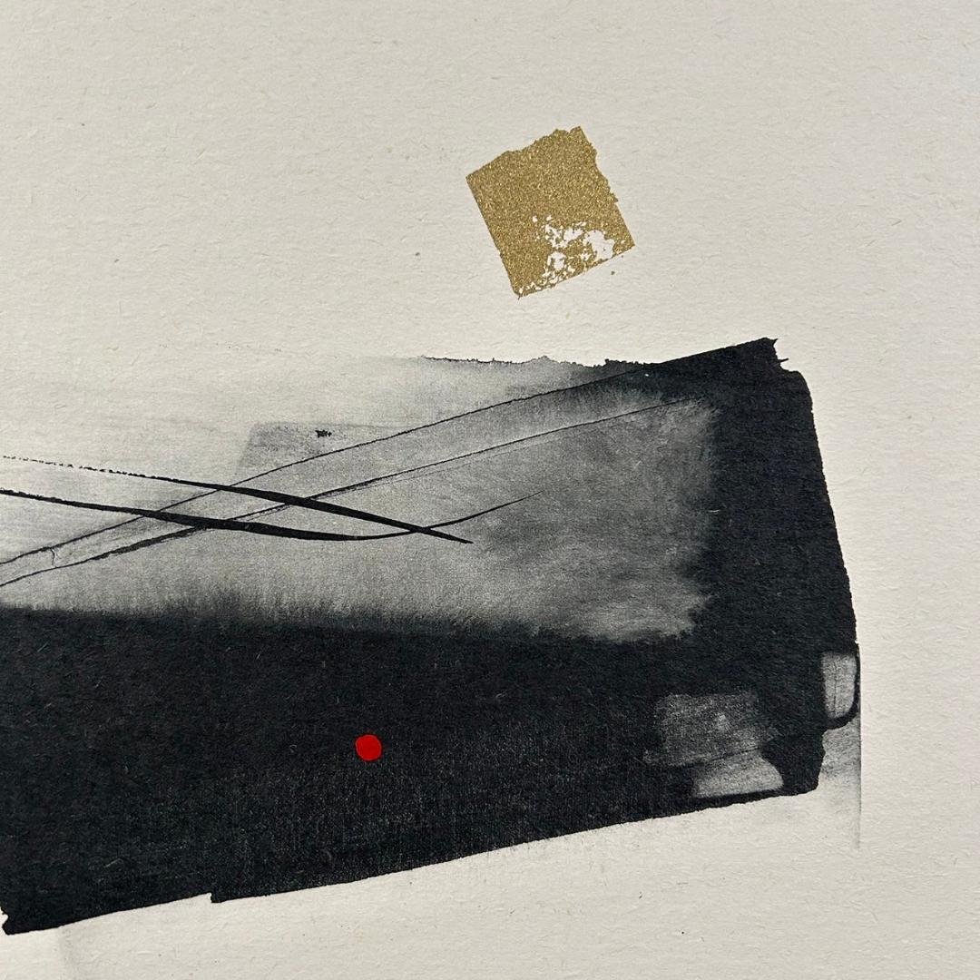 【出品5/27まで】美品 ジェニファー・パランティ 抽象画 シルクスクリーン