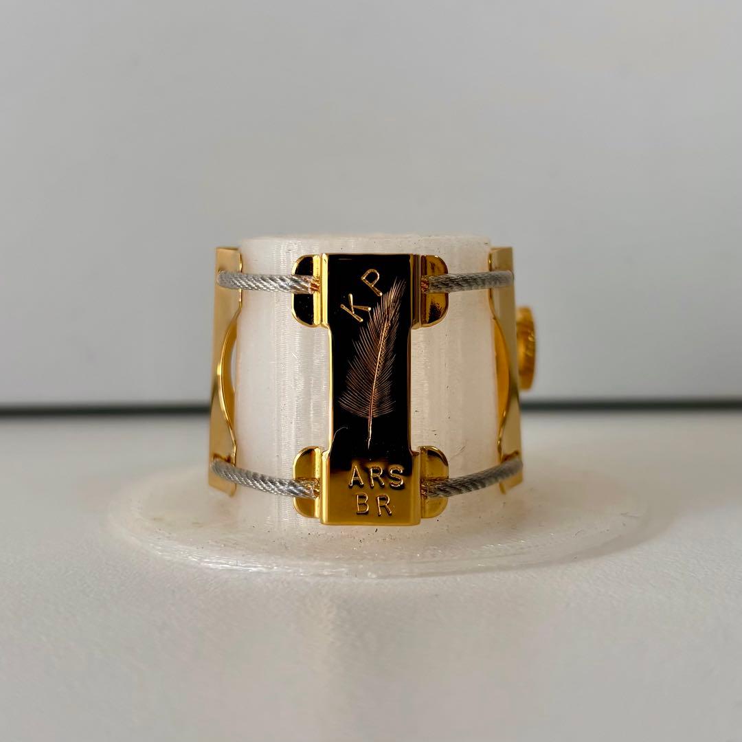 【選定品】K plume AR-BRGPS アルトサクソフォン　リガチャー GP