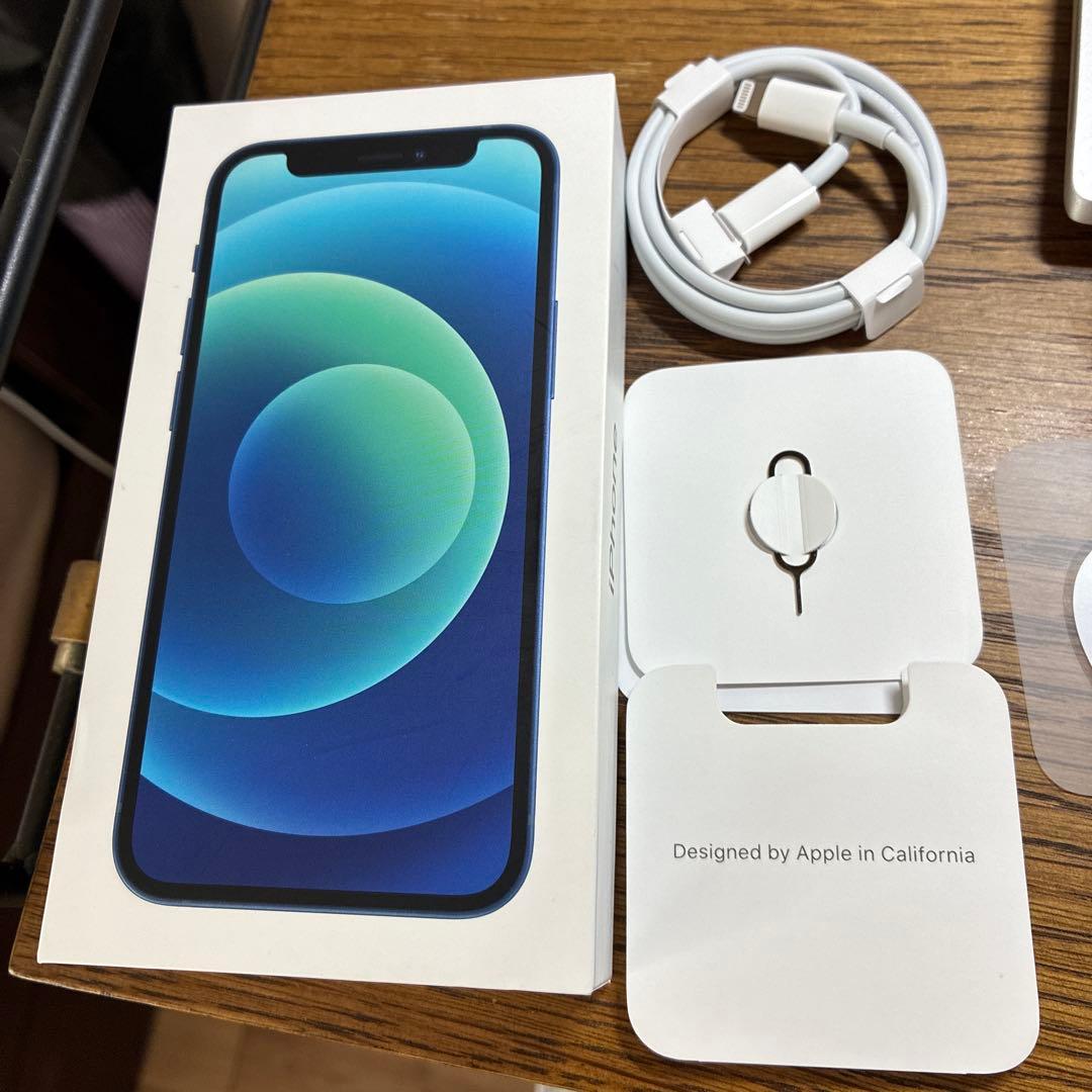 Apple iPhone 12 mini ブルー 本体　128GB