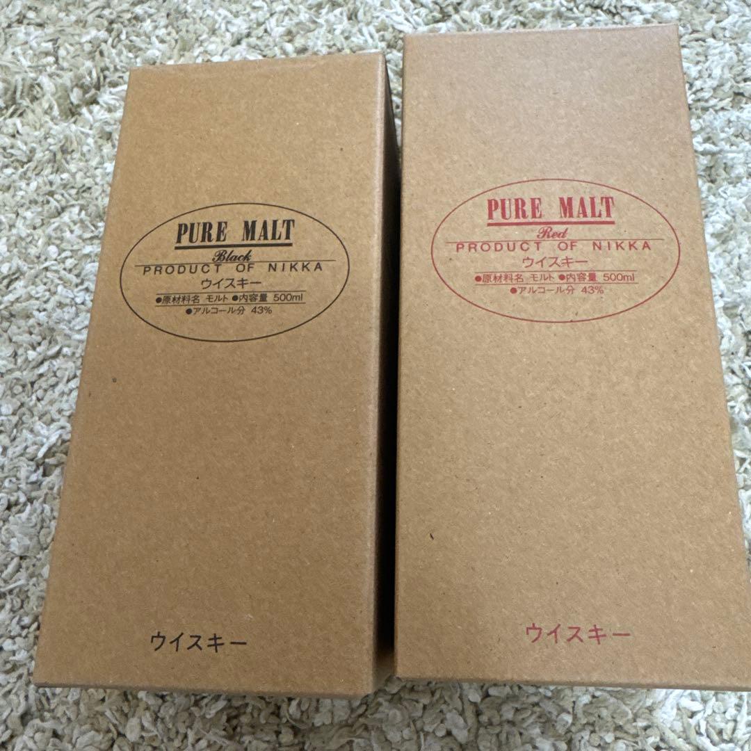 NIKKA ピュアモルトウイスキー 余市蒸留所限定2本
