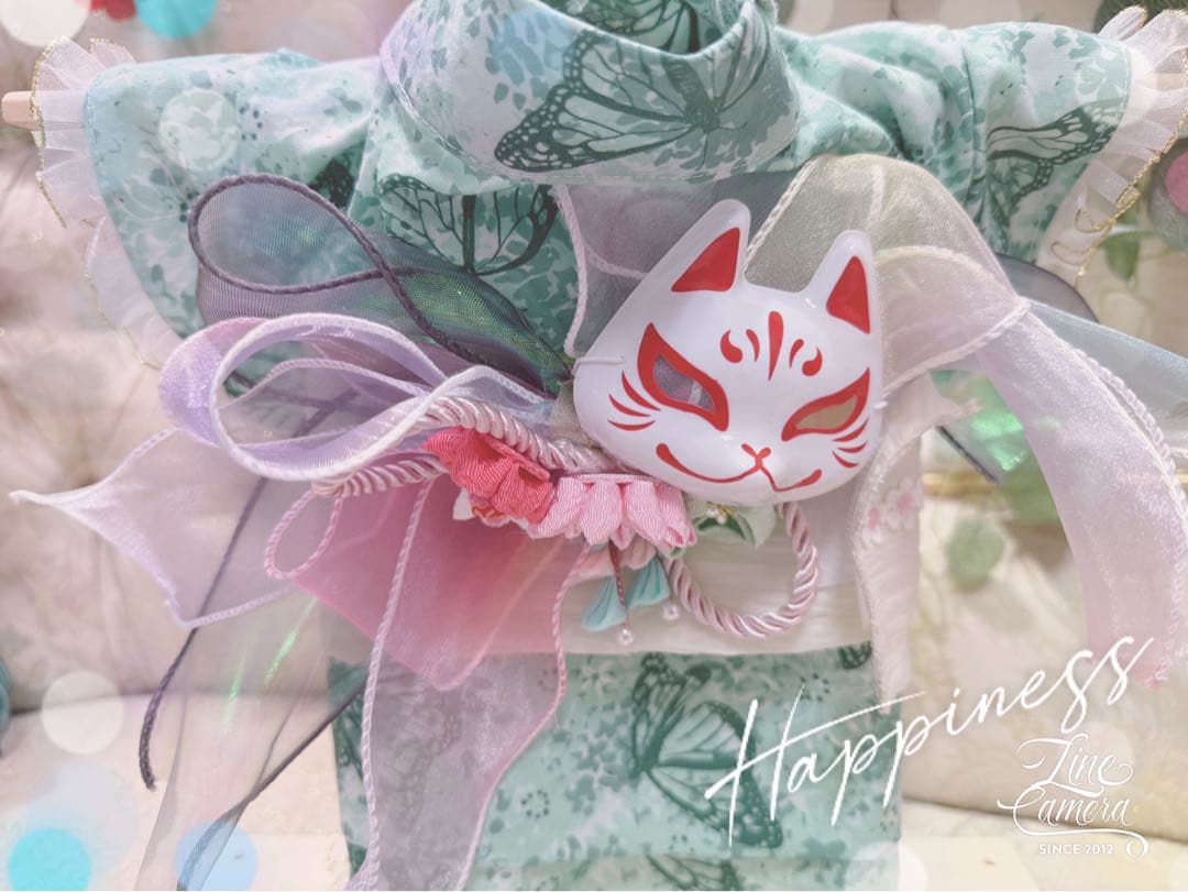 B431.pon2pan2☆オーダー☆犬浴衣☆蝶