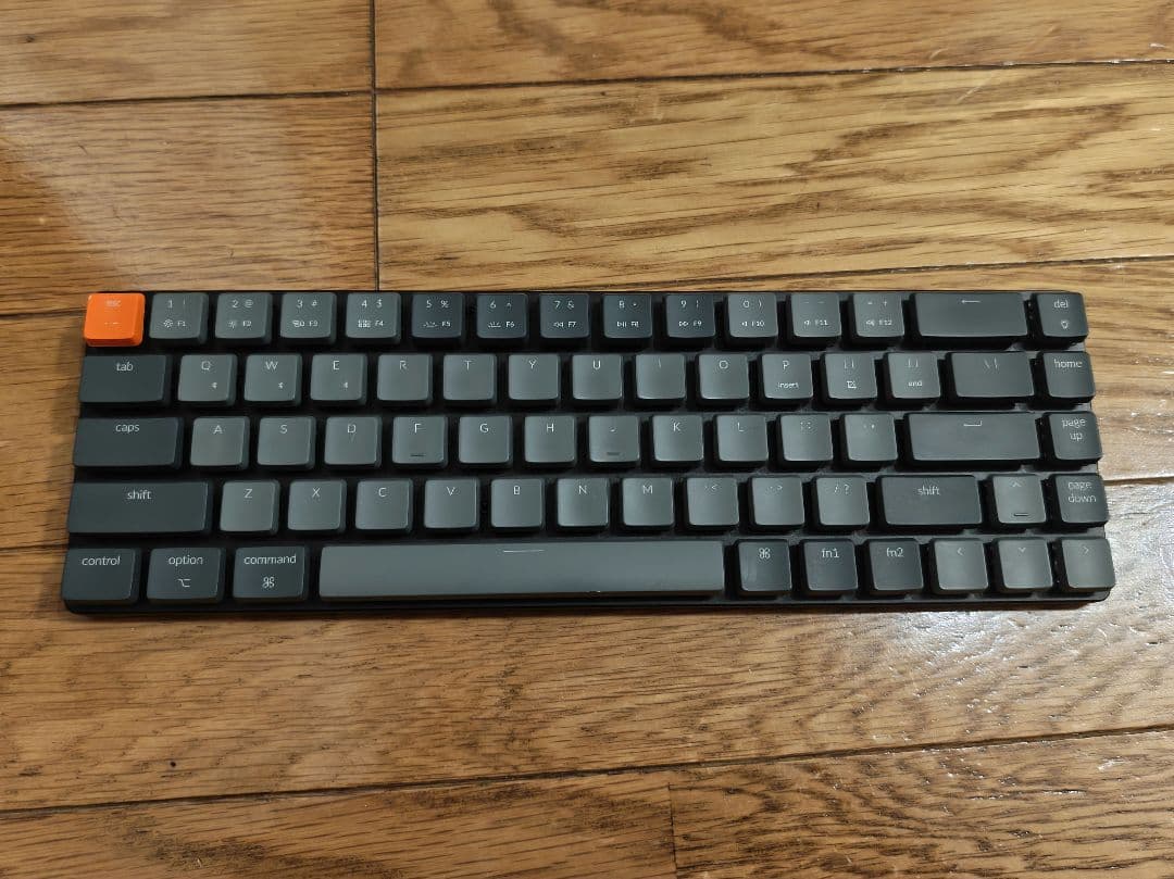 Keychron K7G2 US配列 青軸 白LED ホットスワップ