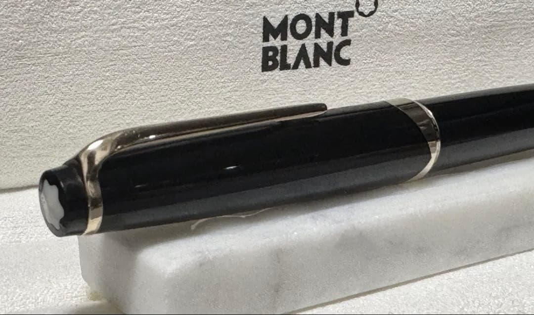 【美品】モンブラン万年筆 No12 1960s ペン先18c 750 ブラック