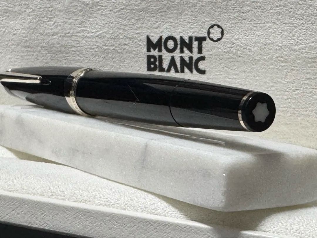 【美品】モンブラン万年筆 No12 1960s ペン先18c 750 ブラック