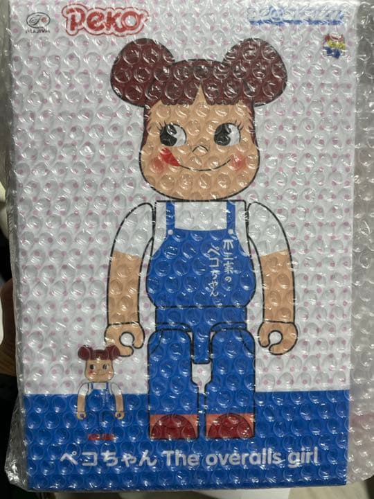 新品未開封 Be@rbrick ペコちゃん 100% 400%