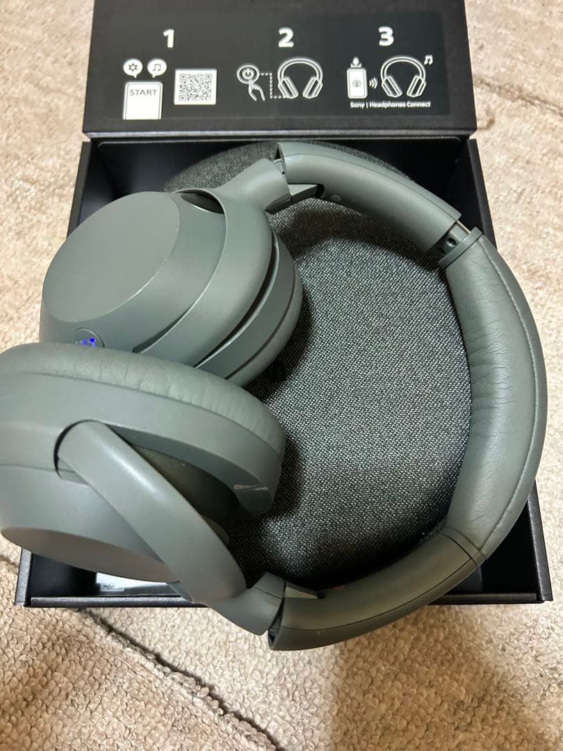 SONY ULTWEARワイヤレスヘッドホン ノイズキャンセリング　重低音強化