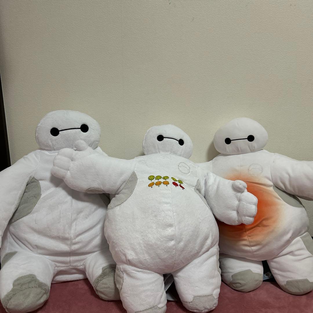 ベイマックス ぬいぐるみ 大きめ　3体セット