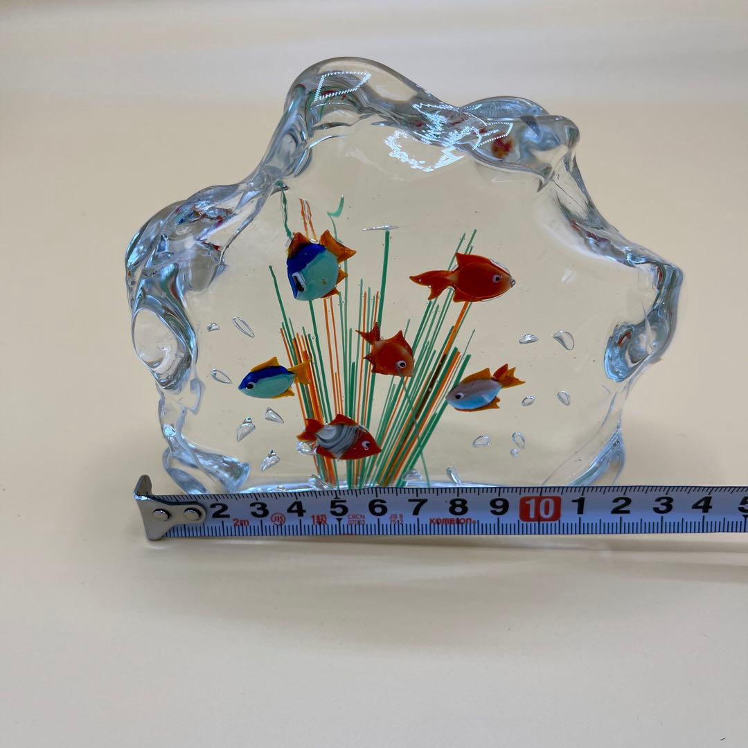 ⭐️ガラスの水族館⭐️箱根ガラス⭐️アクアリウムアート⭐️水泡⭐️