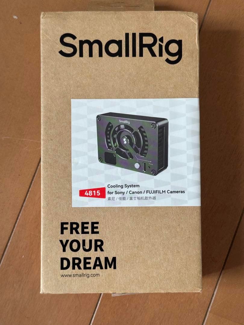 【新品】SmallRig Cooling Fan対応カメラ用冷却ファン