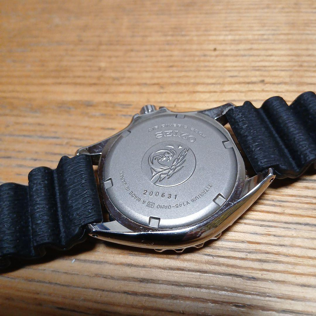 ケ*5様 SEIKO 【稼働品】ソーラー　200m ダイバーズウォッチ