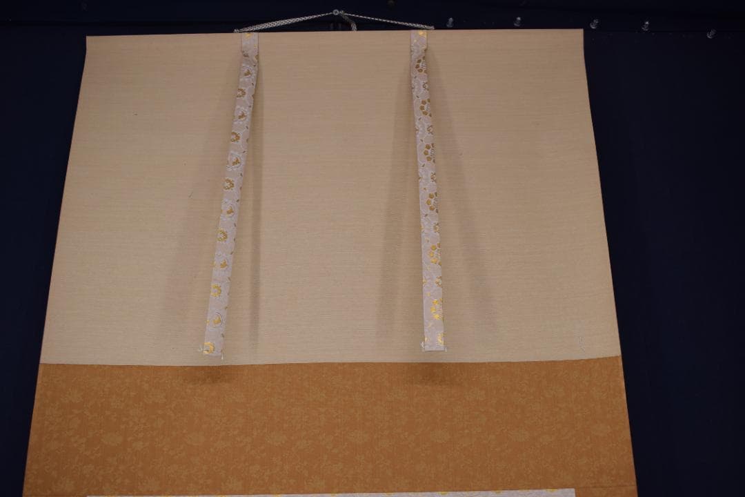 【複製】川合玉堂/時雨図/秋景山水図/工芸品/横物/掛軸☆宝船☆Y-631　JM