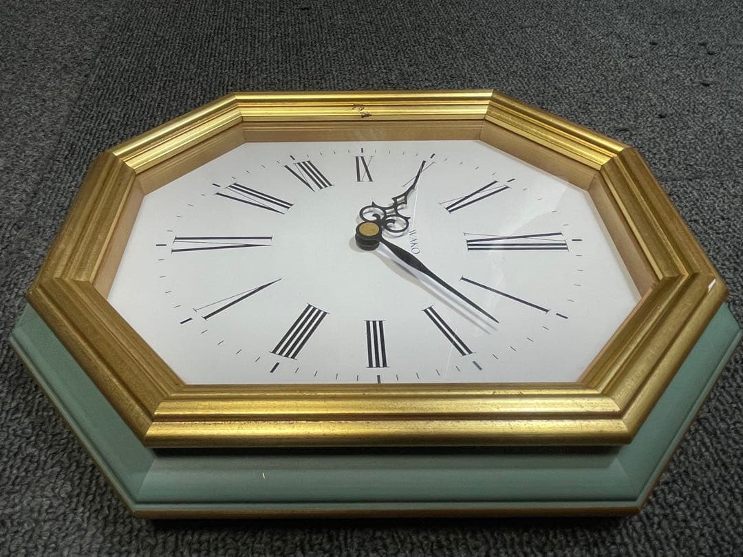 WAKO 八角形掛時計 掛け時計　ワコウ