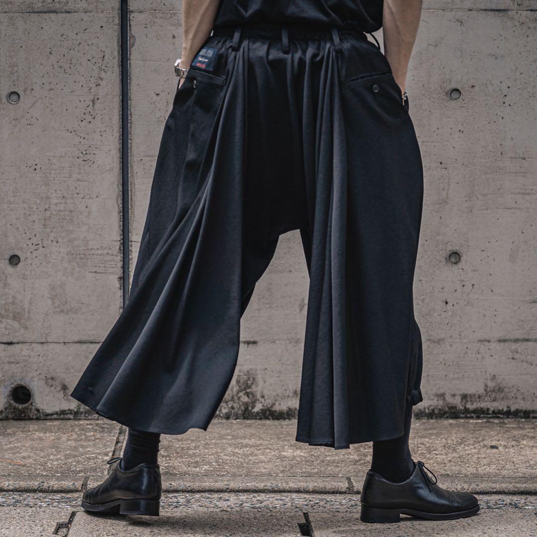 カラスパンツ　ヨウジヤマモトプールオム　サイズ2