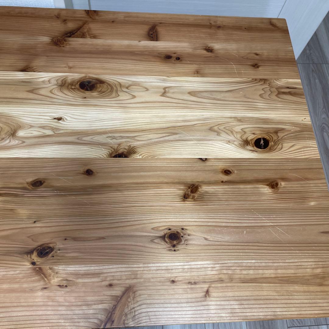 【値下げ】KANADEMONO 杉無垢材デスク