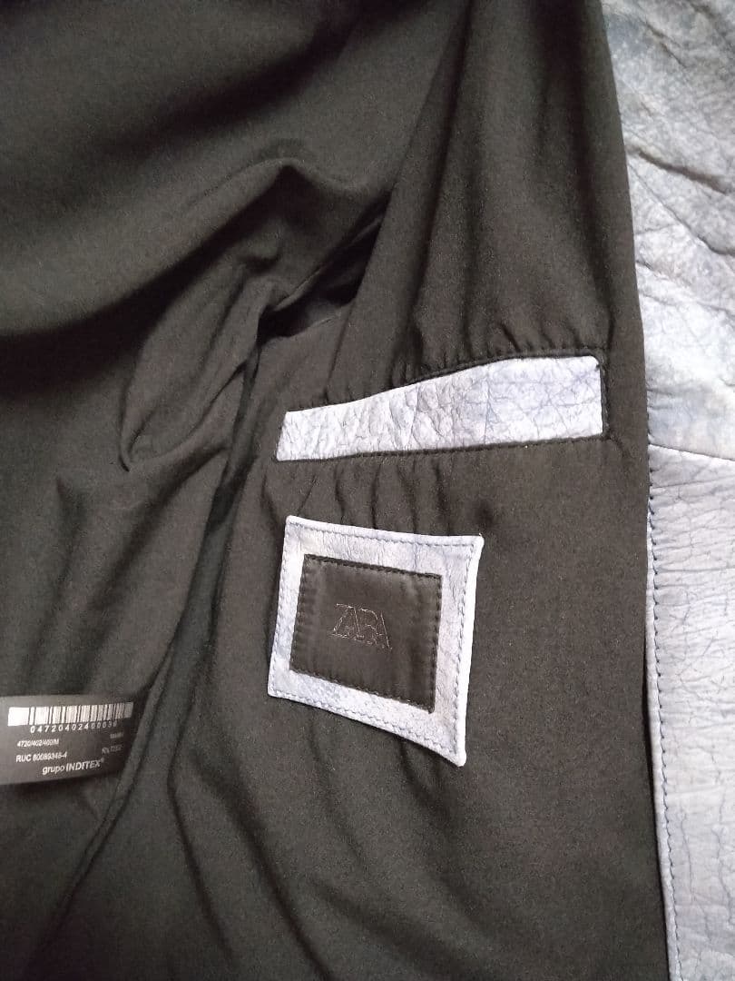 最終価格【新品】ZARA　バッファローレザージャケット